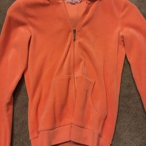 Juicy Couture Velvet Zip Up